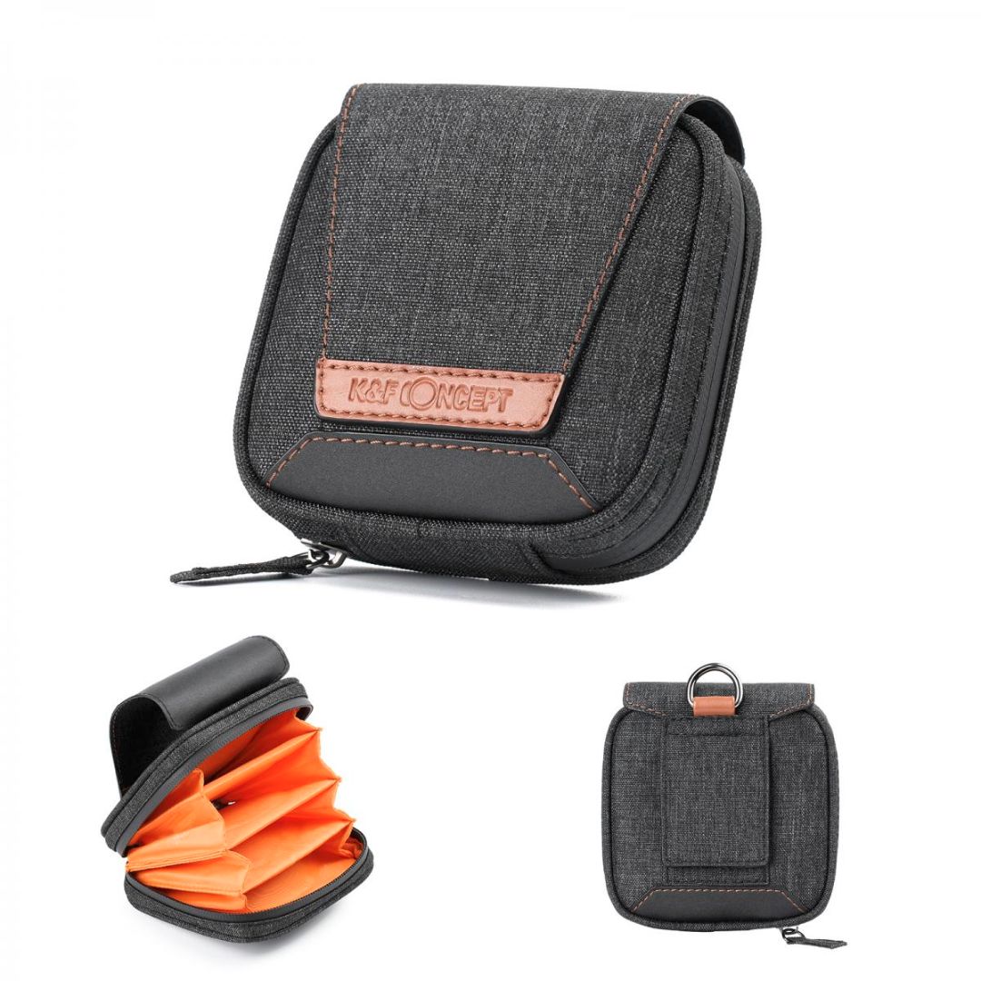 K&F Concept Filter Pouch, Torbica za filtere (veličine 37mm-95mm) sa 4 džepa KF13.137 - 6